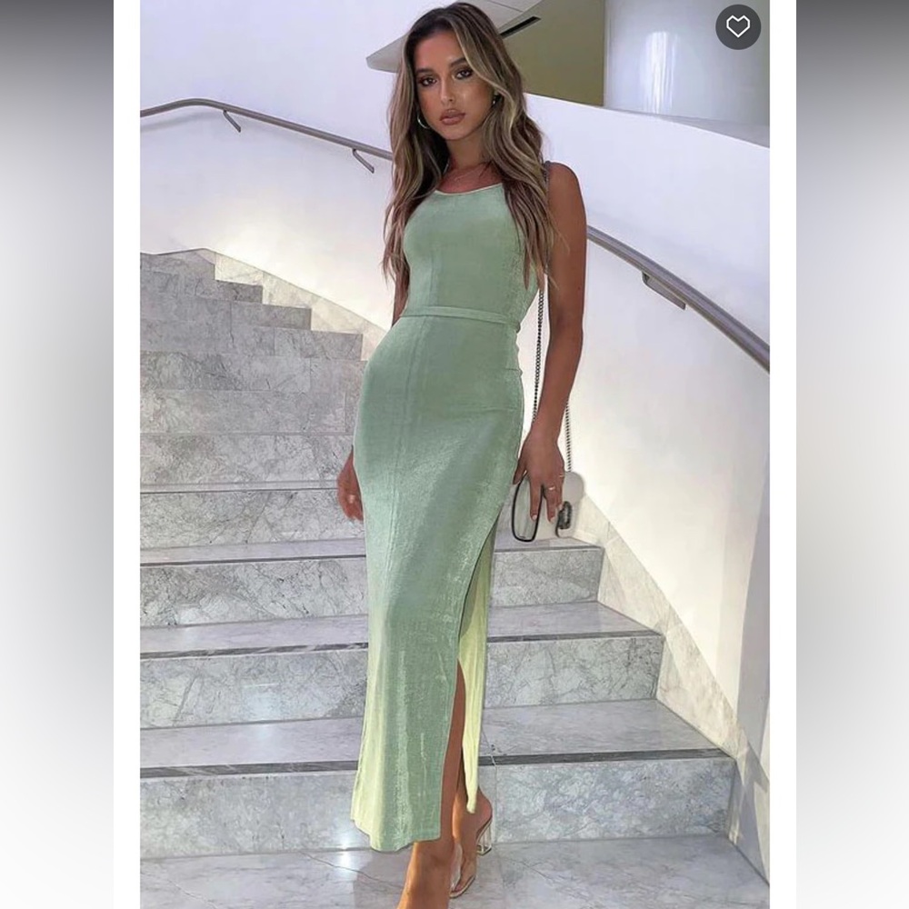 White Fox Maxi Dress